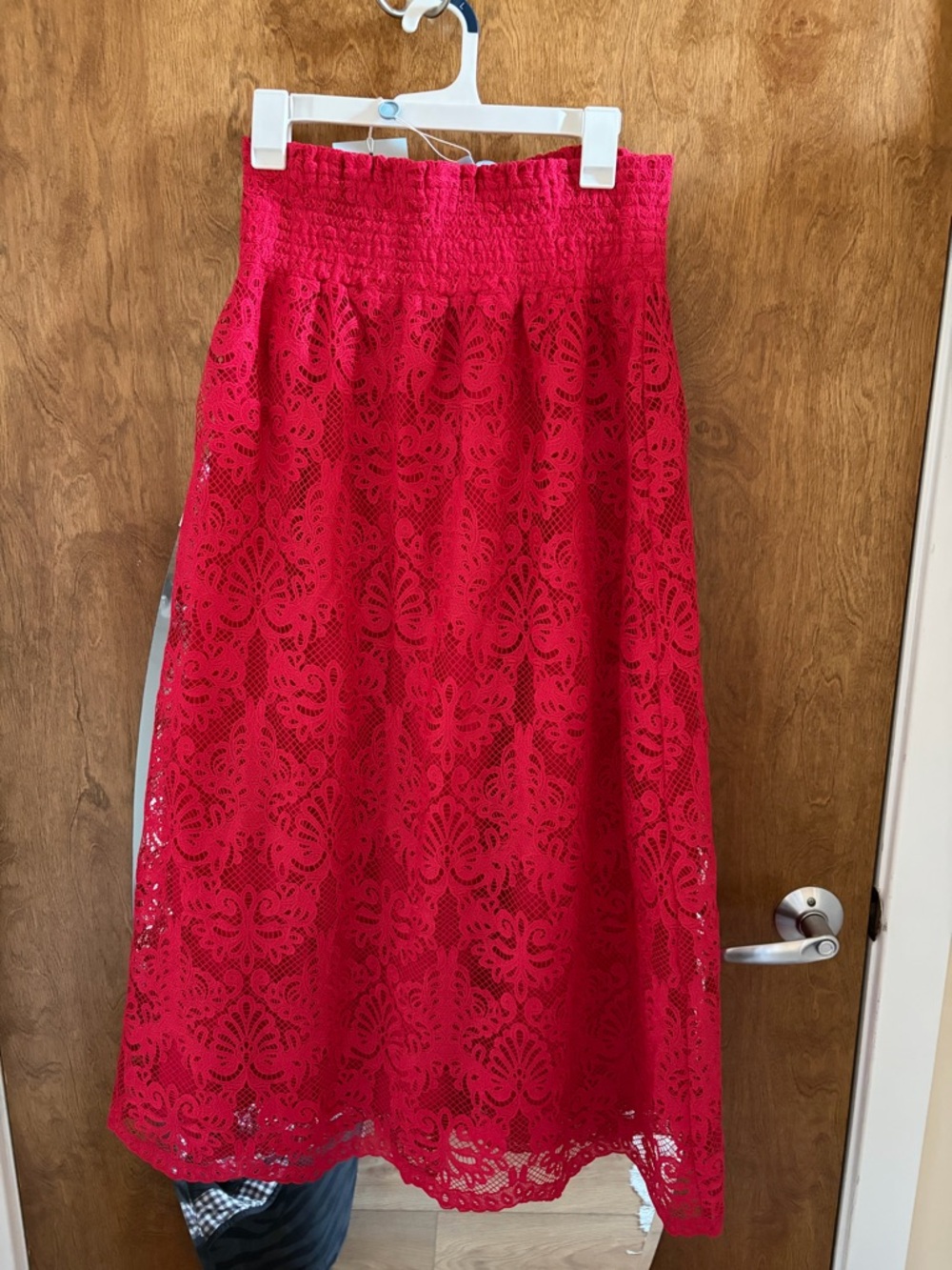Hill House Delphine Maxi Skirt in Cerise